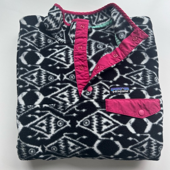 Patagonia Synchilla Snap Fleece Pullover Womens XL - Picture 1 of 3